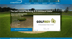 Desktop Screenshot of cybergolf.com